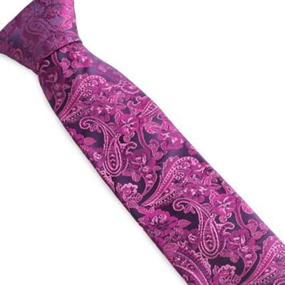Rose Paisley Tie